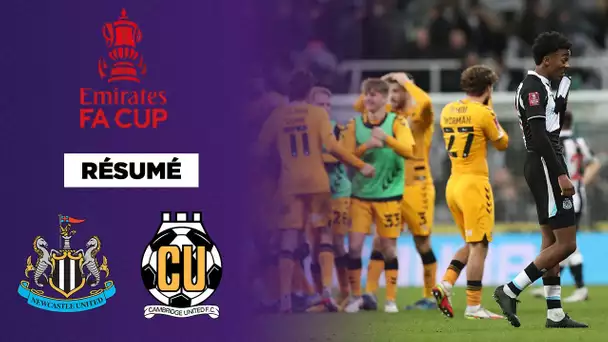 🇬🇧 FA Cup - Résumé : Newcastle continue de creuser face à Cambridge !