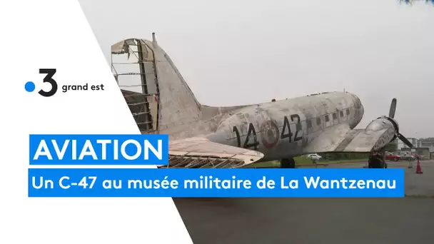 un Douglas C-47, avion du Débarquement de Normandie, au musée militaire de La Wantzenau
