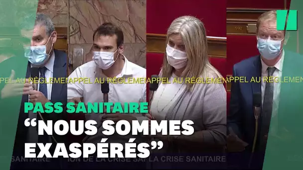 L'opposition dénonce l’examen du pass sanitaire en accéléré et jusqu’à 5h du matin