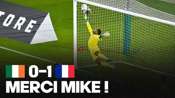 🥵 OUF !!! Sauvée par Maignan, la France bat l'Irlande (0-1) et fait un 6/6 !