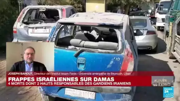 Frappes israéliennes sur Damas : quatre morts dont deux hauts responsables des Gardiens iraniens