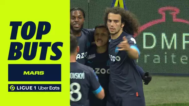 Top buts Ligue 1 Uber Eats - Mars (saison 2022/2023)