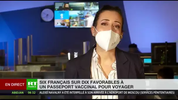 Six français sur dix favorables au passeport vaccinal pour voyager