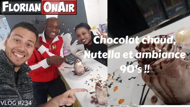 Chocolat chaud,Nutella et Ambiance 90's - VLOG #234