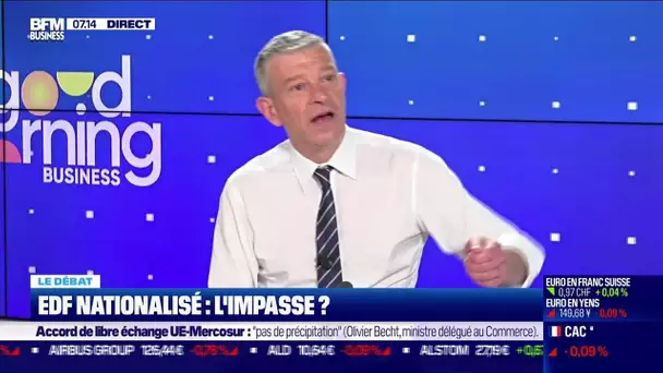 Nicolas Doze face à Jean-Marc Daniel : EDF nationalisé, l'impasse ?