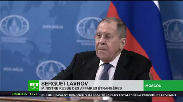 Situation en Ukraine : Sergueï Lavrov déplore le bilan modeste des réunions au format Normandie