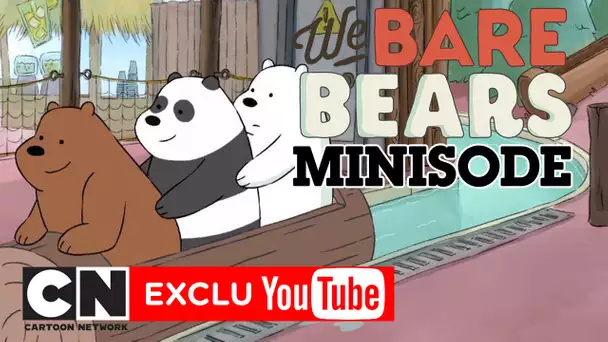 La bûche de l&#039;aventure | Minisode We Bare Bears | Cartoon Network