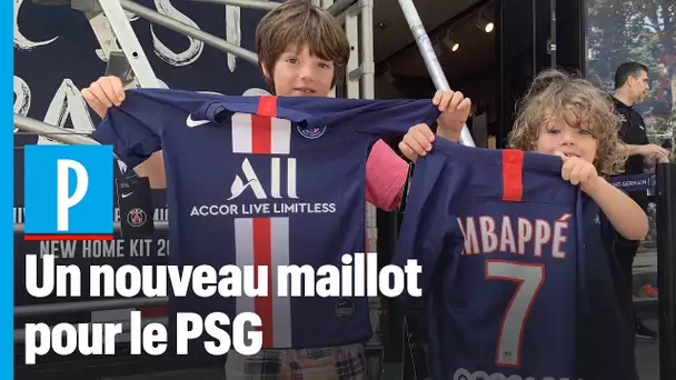 Le PSG dévoile son nouveau maillot