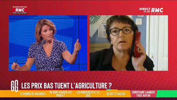 Christiane Lambert, présidente de la FNSEA face aux GG !