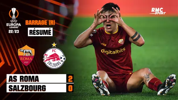 Résumé : AS Roma (Q) 2-0 Salzbourg - Ligue Europa (Barrage retour)