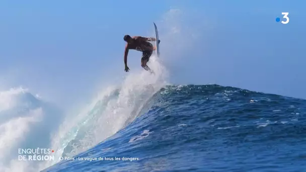 Enquêtes de région : Surf, la vague Olympique de Teahupoo