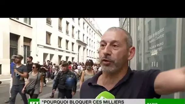 Incidents dans le cortège parisien contre le pass sanitaire : le témoignage de Faouzi Lellouche