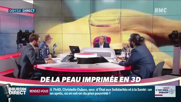 De la peau imprimée en 3D - C'est déjà demain