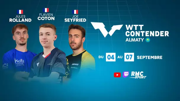 🏓🏆WTT CONTENDER ALMATY - SESSION 1 / TABLE 1 - Live non commenté