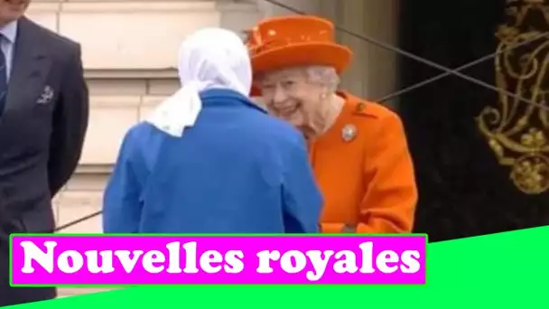 La reine en points de suture alors qu'un message au Commonwealth commence un long voyage de 294 jour