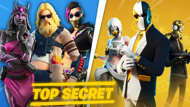 DES SKINS DE TOUT LES COTES SUR FORTNITE ! (+ NOUVEAU PACK GRATUIT ET PROCHAINS SKINS)