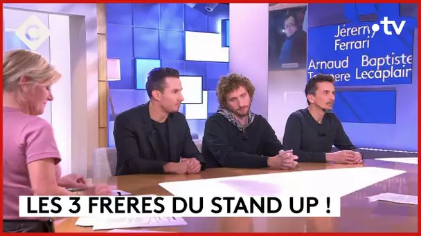 Jérémy Ferrari, Baptiste Lecaplain & Arnaud Tsamere, drôle de trio ! - C à Vous - 06/12/2023