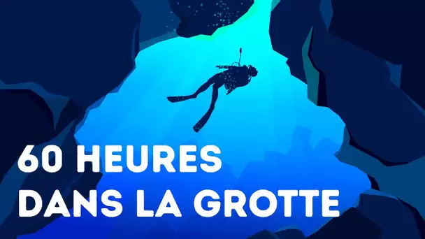 Deux Jours Dans Une Grotte Sous-marine Sans Nourriture ni Réserve d'Oxygène