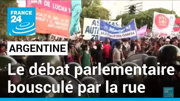 Réformes en Argentine: le débat parlementaire bousculé par la rue • FRANCE 24