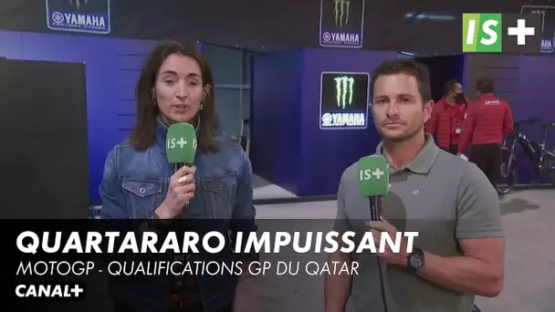 Fabio Quartararo impuissant en qualifications !