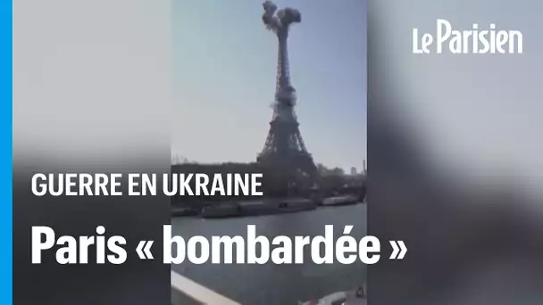 « Si on tombe, vous tombez » : une vidéo choc montre Paris bombardée