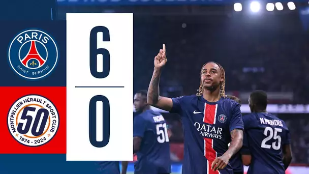 ⚽️ LES TEMPS FORTS DE LA GROSSE VICTOIRE 6-0 🆚 MONTPELLIER AU PARC DES PRINCES ! 📺