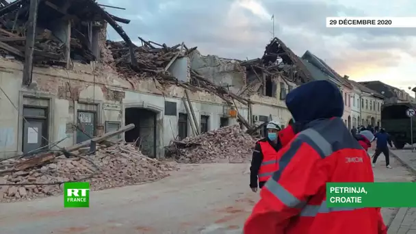 Le centre de la Croatie frappé par un puissant tremblement de terre