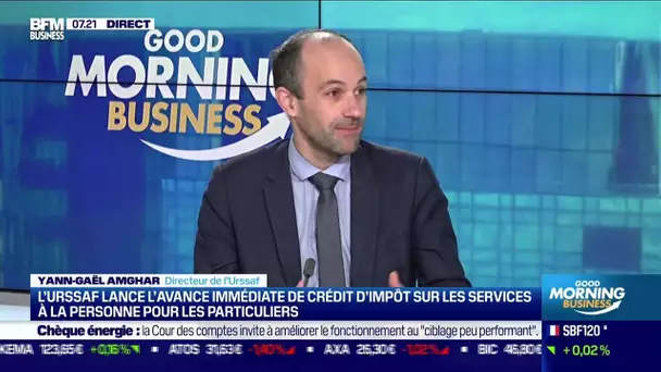 Yann-Gaël Amghar (Urssaf): L'Urssaf lance l'avance immédiate de crédit d'impôt pour les particuliers