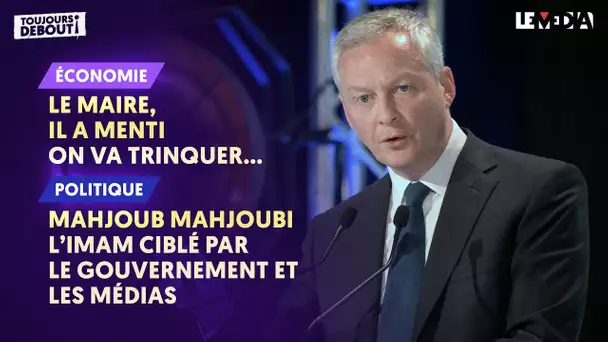 LE MAIRE, IL A MENTI : ON VA TRINQUER... / MAHJOUBI : L'IMAM CIBLÉ PAR LE GOUVERNEMENT ET LES MÉDIAS