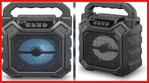 iLive ISB199B Wireless Tailgate Party Speaker, with LED Light Effects and Built-in Rechargeable
