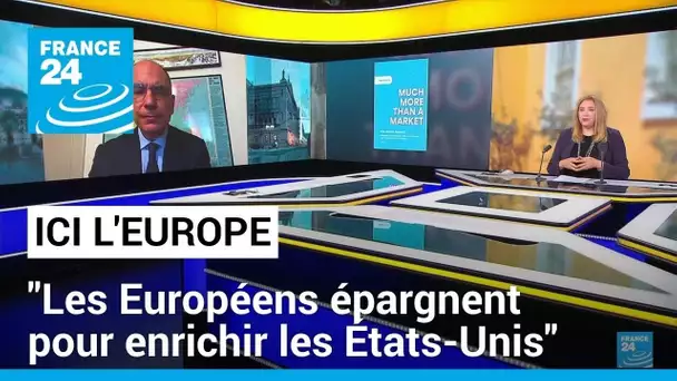 Enrico Letta : "Les Européens épargnent pour enrichir les États-Unis" • FRANCE 24