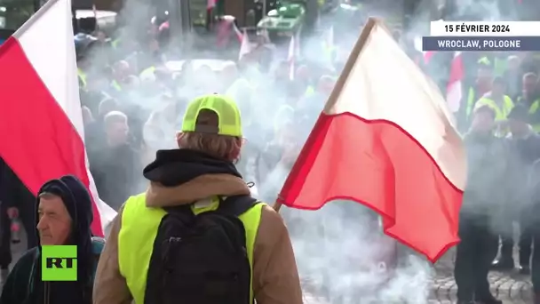 🇵🇱 Pologne : les agriculteurs protestent contre la politique agricole de l'UE
