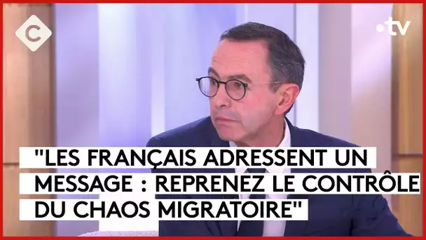 Suppression de l’AME : des médecins prêts à désobéir - Bruno Retailleau - C à vous - 15/11/2023