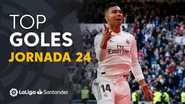 Todos los goles de la Jornada 24 de LaLiga Santander 2018/2019