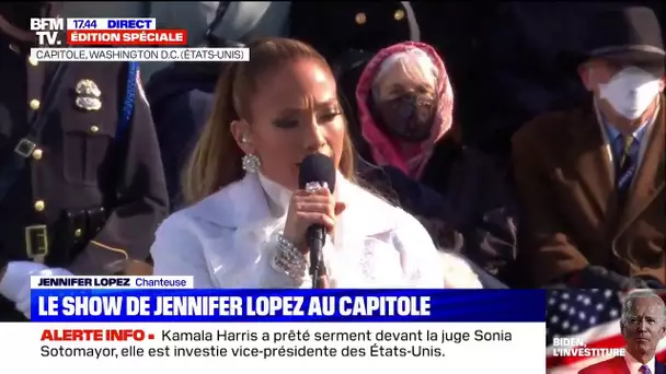 Investiture de Joe Biden: Jennifer Lopez interprète "This Land Is Your Land", de Woody Guthrie