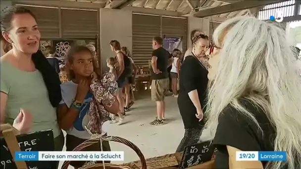 Marché du terroir au col de la Schlucht