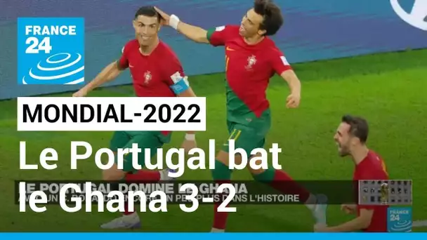 Mondial-2022 : le Portugal bat le Ghana 3-2, Cristiano Ronaldo buteur historique • FRANCE 24
