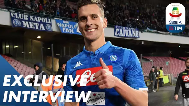 "Confidence? For a striker is key" | Arkadiusz Milik Interview | Serie A