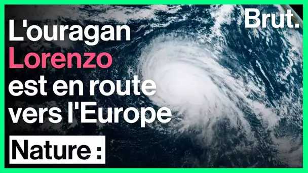 L'ouragan Lorenzo s'approche des côtes européennes