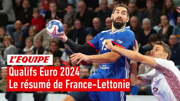 Handball - Qualifs Euro 2024 : La France surclasse la Lettonie pour la première journée