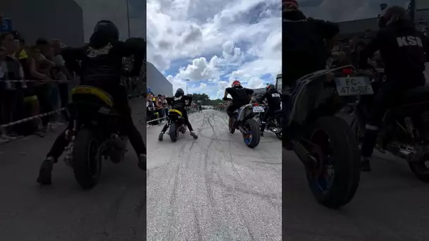 SUPERMOTO vs. SCOOTER ! 😲🏆 #moto