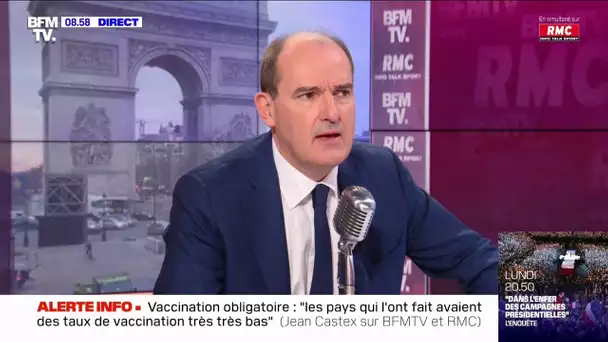 "Les propos du Président sont parfaitement cohérents" selon Jean Castex