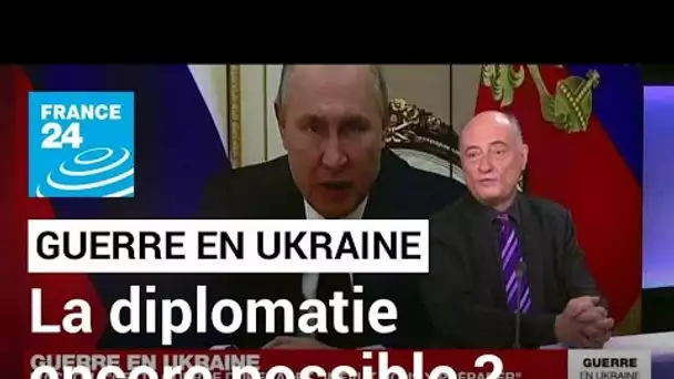 Ukraine : pour Sarkozy, "la seule voie possible est la diplomatie" • FRANCE 24