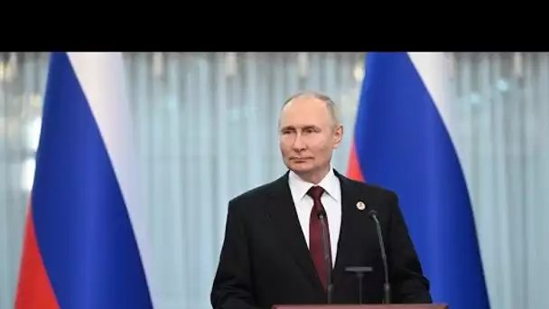 Vladimir Poutine participe à la cérémonie de remise des décorations d’Etat