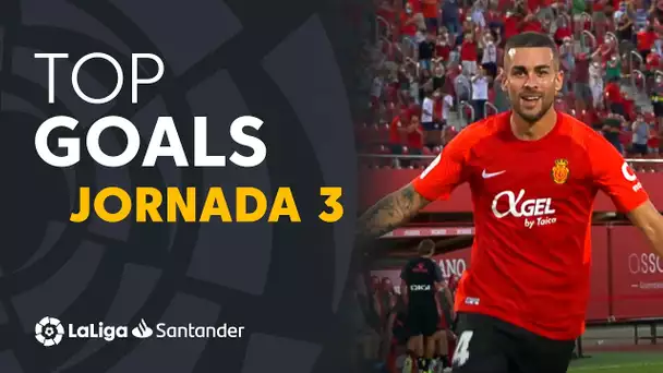 Todos los goles de la Jornada 3 de LaLiga Santander 2021/2022