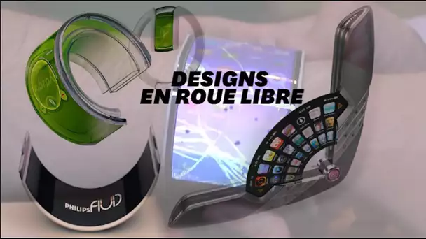 Avant le Galaxy Fold de Samsung, les concepts de smartphone pliable les plus étranges