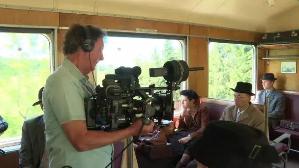 Making off du tournage de Cinémésis dans le massif Jurassien: le rôle des femmes dans la Résistance