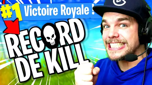 NOUVEAU RECORD DE KILLS sur FORTNITE: Battle Royale !!