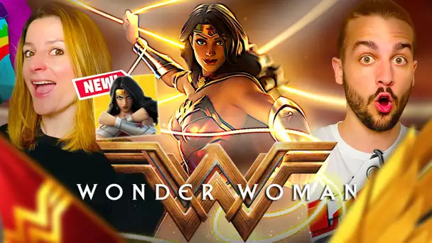 ON CRAQUE POUR LE NOUVEAU SKIN FORTNITE WONDER WOMAN DC COMICS ! FORTNITE DUO