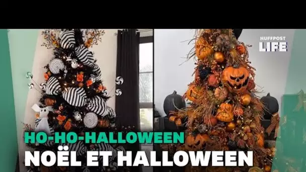 Ils transforment leur sapin de Noël en arbre d’Halloween